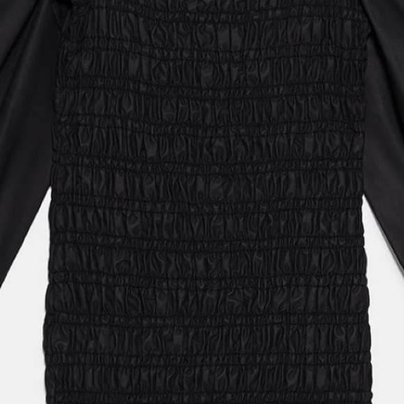 Zara Black Dress Balloon Sleeves SOLD - Picture 5 of 5